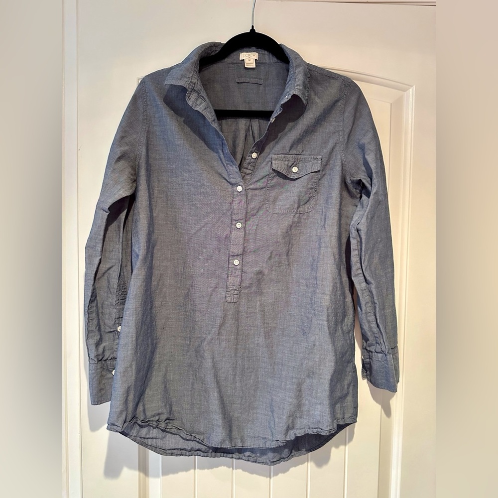 J. Crew lightweight tunic top